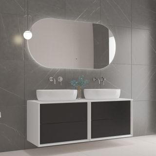 Зеркало Cezares с контурной подсветкой и датчиком движения CEZARES CZR-SPC-VAGUE-1500-700-MOV